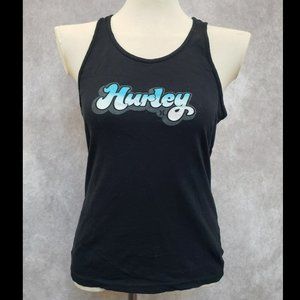 Hurley Logo Racerback Tank Top, Size: M